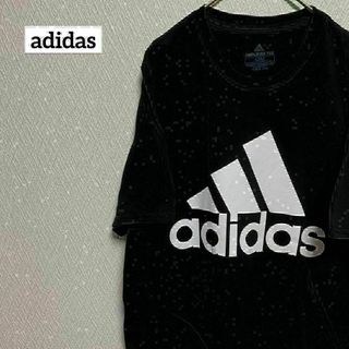 adidas - adidas アディダス Tシャツ 半袖 パフォーマンスロゴ シンプル M