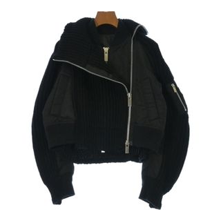 サカイ(sacai)のsacai サカイ ブルゾン（その他） 1(S位) 黒 【古着】【中古】(その他)