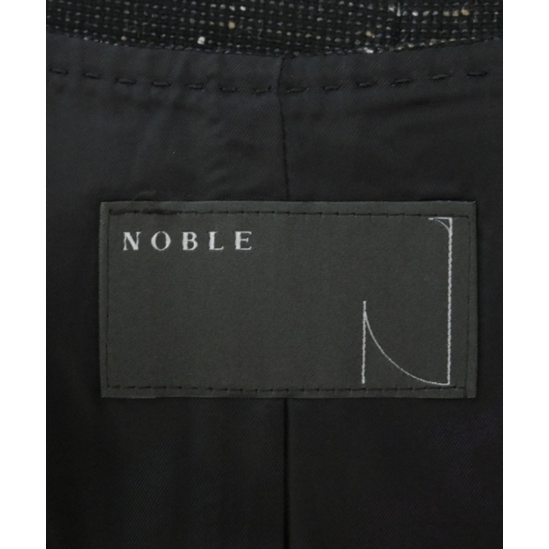 Noble(ノーブル)のNOBLE ノーブル ベスト -(M位) 黒 【古着】【中古】 レディースのトップス(ベスト/ジレ)の商品写真