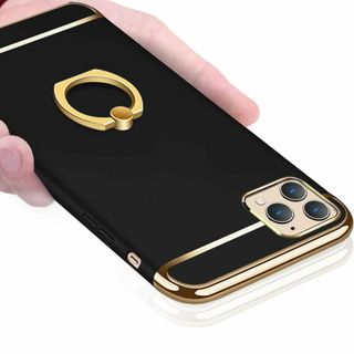 【サイズ:iPhone12/iPhone12Pro_色:ブラック】KUJQOC (その他)