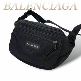 Balenciaga - バレンシアガ ウエストポーチ ブラック バックル ボディバッグ60430