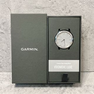 GARMIN - 美品 Garmin vivomove Luxe Leather ガーミン 腕時計