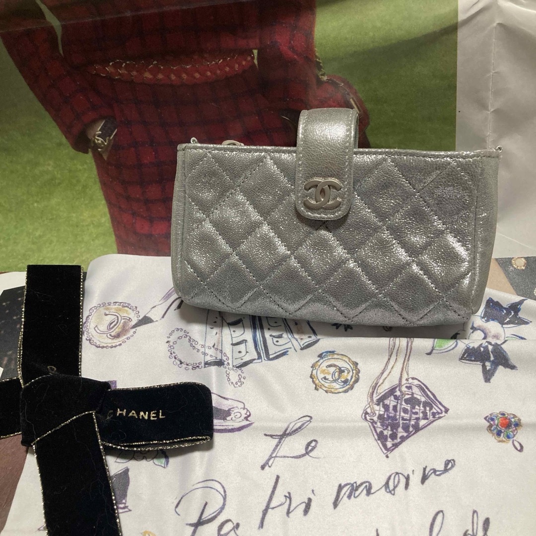 CHANEL(シャネル)の美品☆便利☆CHANEL☆ポーチ☆クラッチ☆ レディースのファッション小物(ポーチ)の商品写真