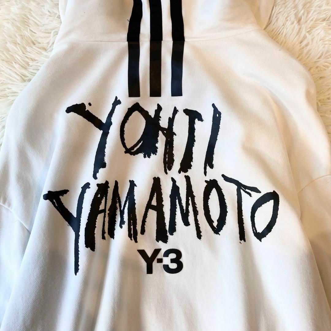 Yohji Yamamoto(ヨウジヤマモト)の【希少／美品】Y-3 アディダス ヨウジヤマモト コラボ ジップパーカー メンズのトップス(パーカー)の商品写真