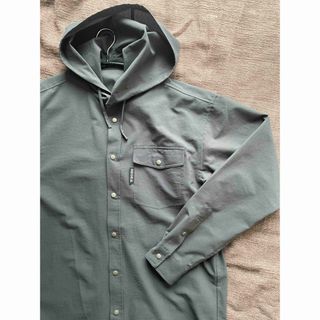 Hooded Long Sleeve Shirt  Men