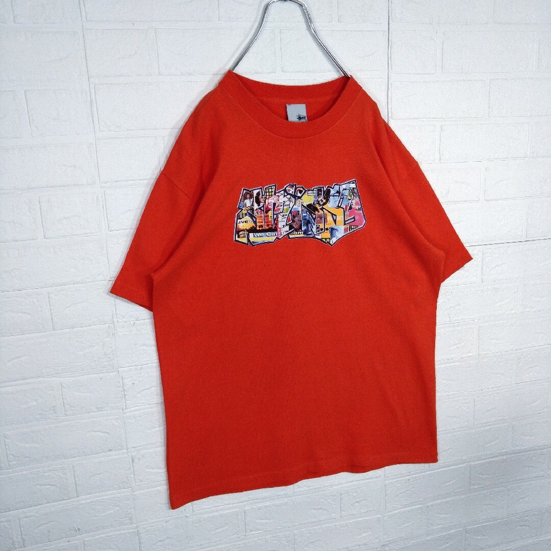 STUSSY(ステューシー)の【STUSSY】00s'銀タグ USA製 グラフィティアート　Tシャツ メンズのトップス(Tシャツ/カットソー(半袖/袖なし))の商品写真