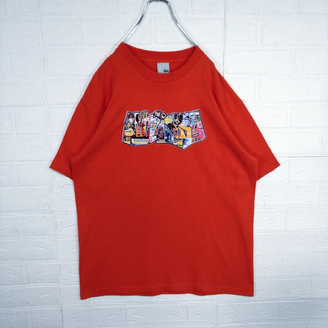 STUSSY(ステューシー)の【STUSSY】00s'銀タグ USA製 グラフィティアート　Tシャツ メンズのトップス(Tシャツ/カットソー(半袖/袖なし))の商品写真