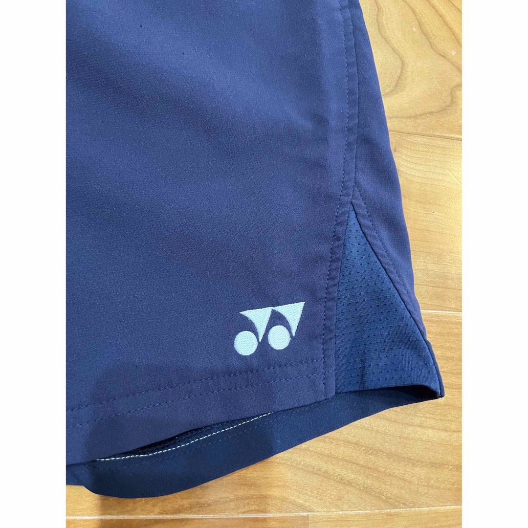 YONEX(ヨネックス)のヨネックス　ハーフパンツ　Lサイズ　紺色　ネイビー スポーツ/アウトドアのテニス(ウェア)の商品写真