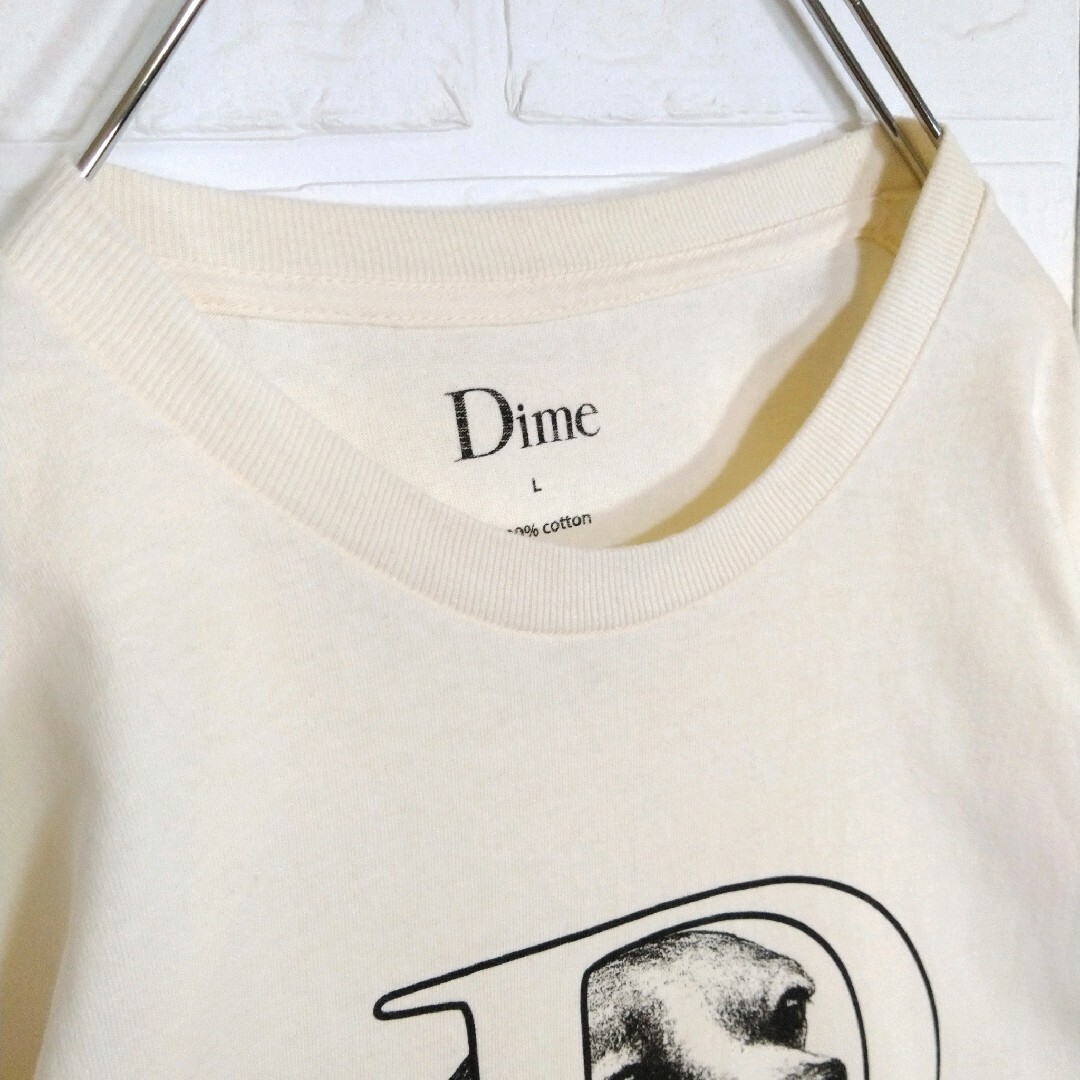 【Dime】ビーグル　ビッグDロゴ　犬　Tシャツ メンズのトップス(Tシャツ/カットソー(半袖/袖なし))の商品写真