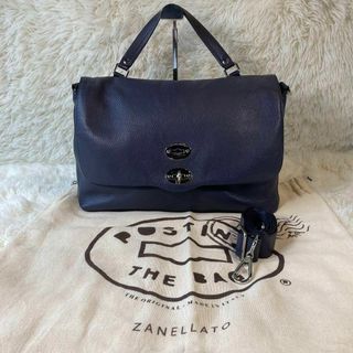 ZANELLATO - 【美品】ザネラート ポスティーナ レザー 2WAY ハンド ショルダー 自立