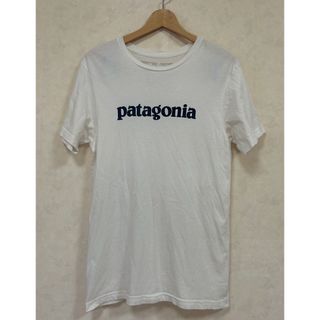 patagonia - Patagonia パタゴニア テキスト オーガニック 半袖Tシャツ ホワイトS