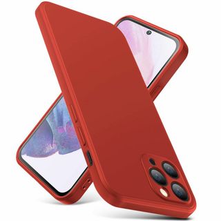 【サイズ:iPhone13pro_色:レッド】iphone 13 pro 用 ケ(その他)