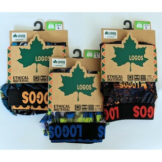 ロゴス(LOGOS)の☆セール価格☆ 【新品】 LOGOS ロゴス 前開きボクサーブリーフ 3枚(ボクサーパンツ)
