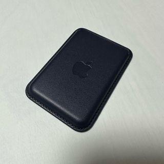 【新品未使用】Leather Wallet MagSafe マグセーフ　ブラック