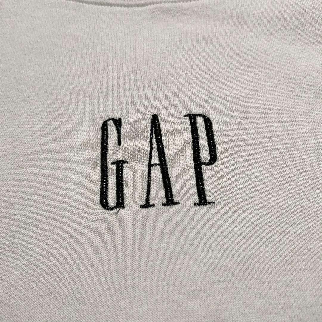 GAP(ギャップ)のGAP ギャップ (L)　ヴィンテージソフト 刺繍ロゴ 裏起毛 トレーナー レディースのトップス(トレーナー/スウェット)の商品写真