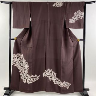 訪問着 身丈160cm 裄丈63.5cm 正絹 秀品 【中古】(着物)