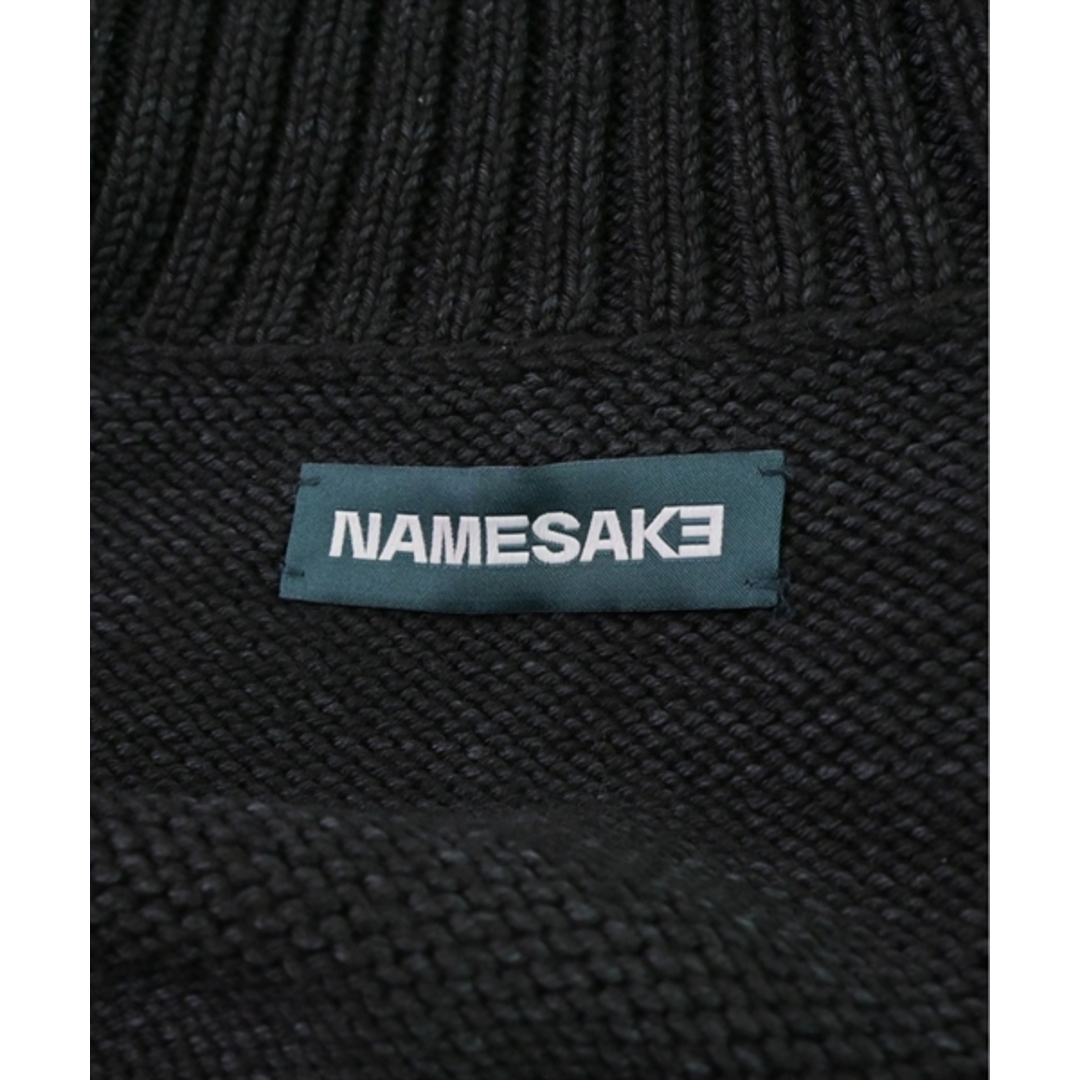 NAMESAKE ネイムセイク ブルゾン L 紺xベージュ 【古着】【中古】 メンズのジャケット/アウター(その他)の商品写真