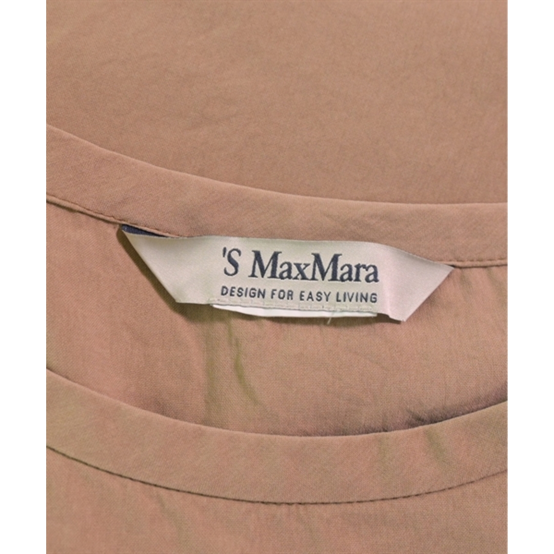 'S Max Mara(エスマックスマーラ)の'S Max Mara エス　マックス　マーラ カジュアルシャツ F ベージュ 【古着】【中古】 レディースのトップス(シャツ/ブラウス(長袖/七分))の商品写真