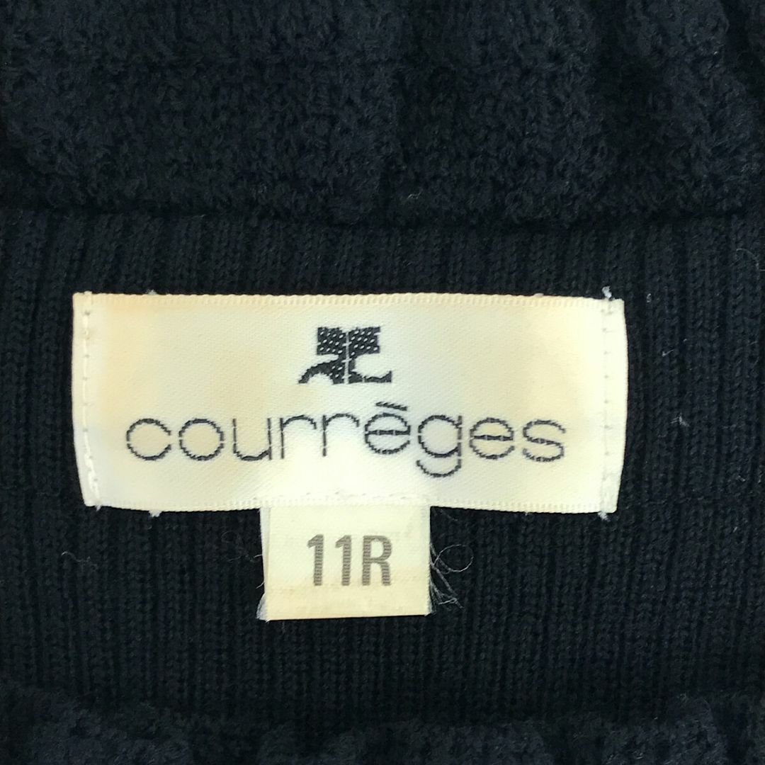Courreges(クレージュ)のCourreges クレージュ トップス ニット セーター 半袖 レースネック レディースのトップス(ニット/セーター)の商品写真