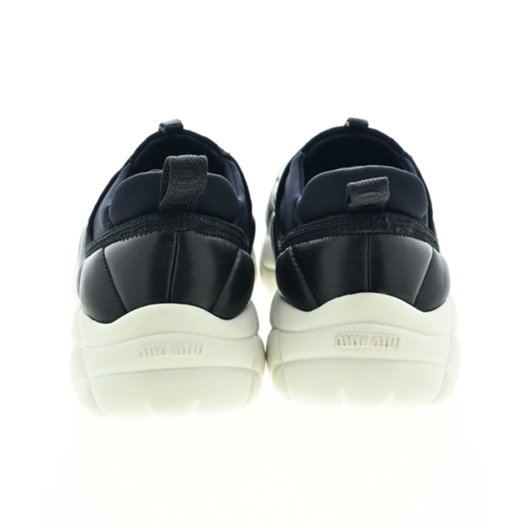 miumiu(ミュウミュウ)のMiu Miu シューズ（その他） EU35(21.5cm位) 黒x白 【古着】【中古】 レディースの靴/シューズ(その他)の商品写真