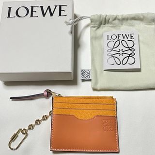 LOEWE - 限定SALE☆LOEWE☆ロエベ スクエア コインカードホルダー チェーン☆美品