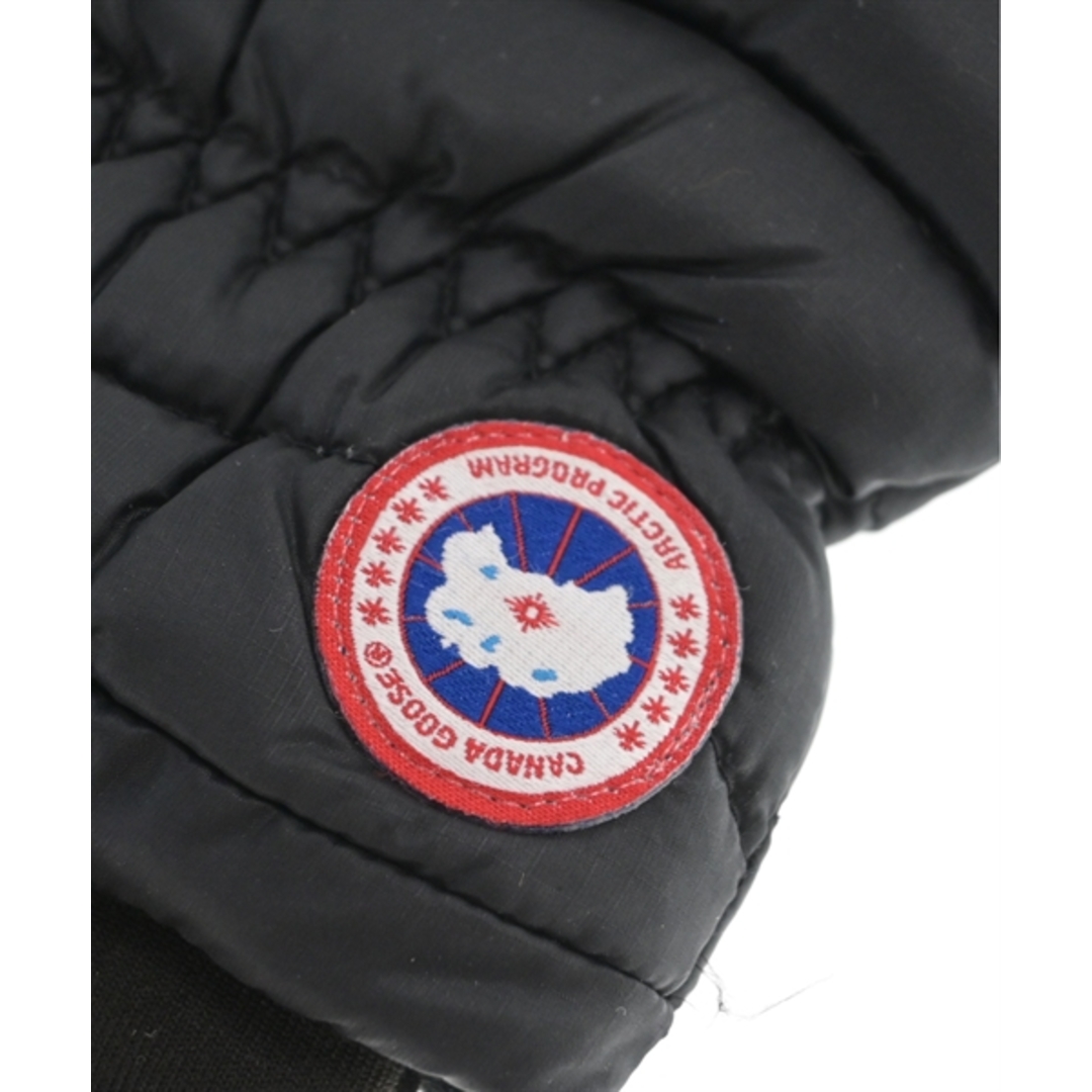 CANADA GOOSE(カナダグース)のCANADA GOOSE カナダグース 手袋 - 黒 【古着】【中古】 メンズのファッション小物(手袋)の商品写真