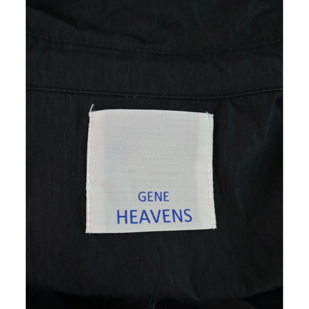 GENE HEAVENS ジーンヘブンズ シャツワンピース F 黒 【古着】【中古】 レディースのワンピース(その他)の商品写真