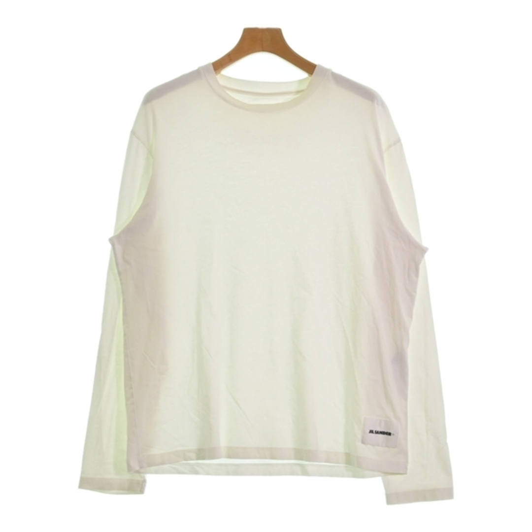 JIL SANDER + Tシャツ・カットソー XL アイボリー 【古着】【中古】 メンズのトップス(Tシャツ/カットソー(半袖/袖なし))の商品写真