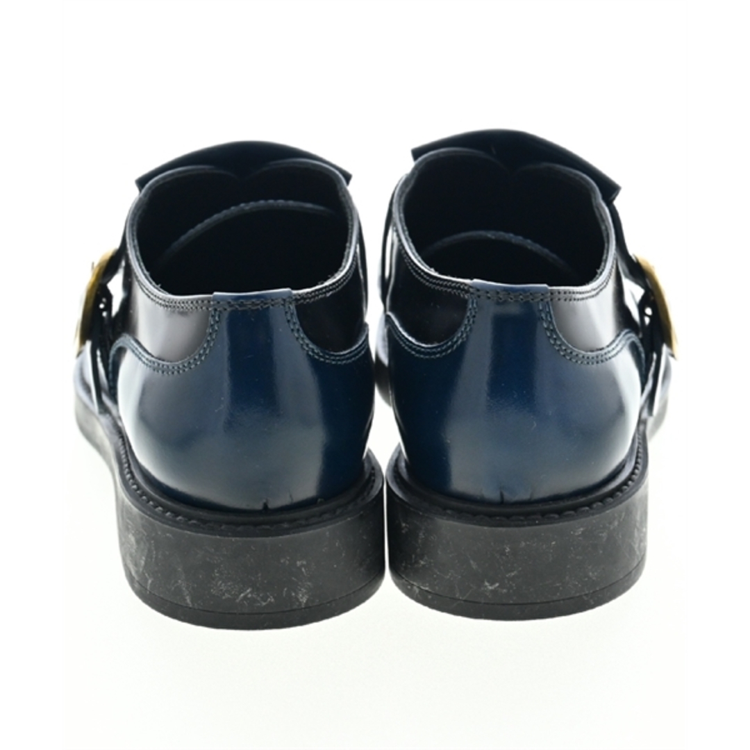 TOD'S(トッズ)のTOD'S ドレスシューズ/ローファー EU36(22.5cm位) 紺x黒 【古着】【中古】 レディースの靴/シューズ(ローファー/革靴)の商品写真