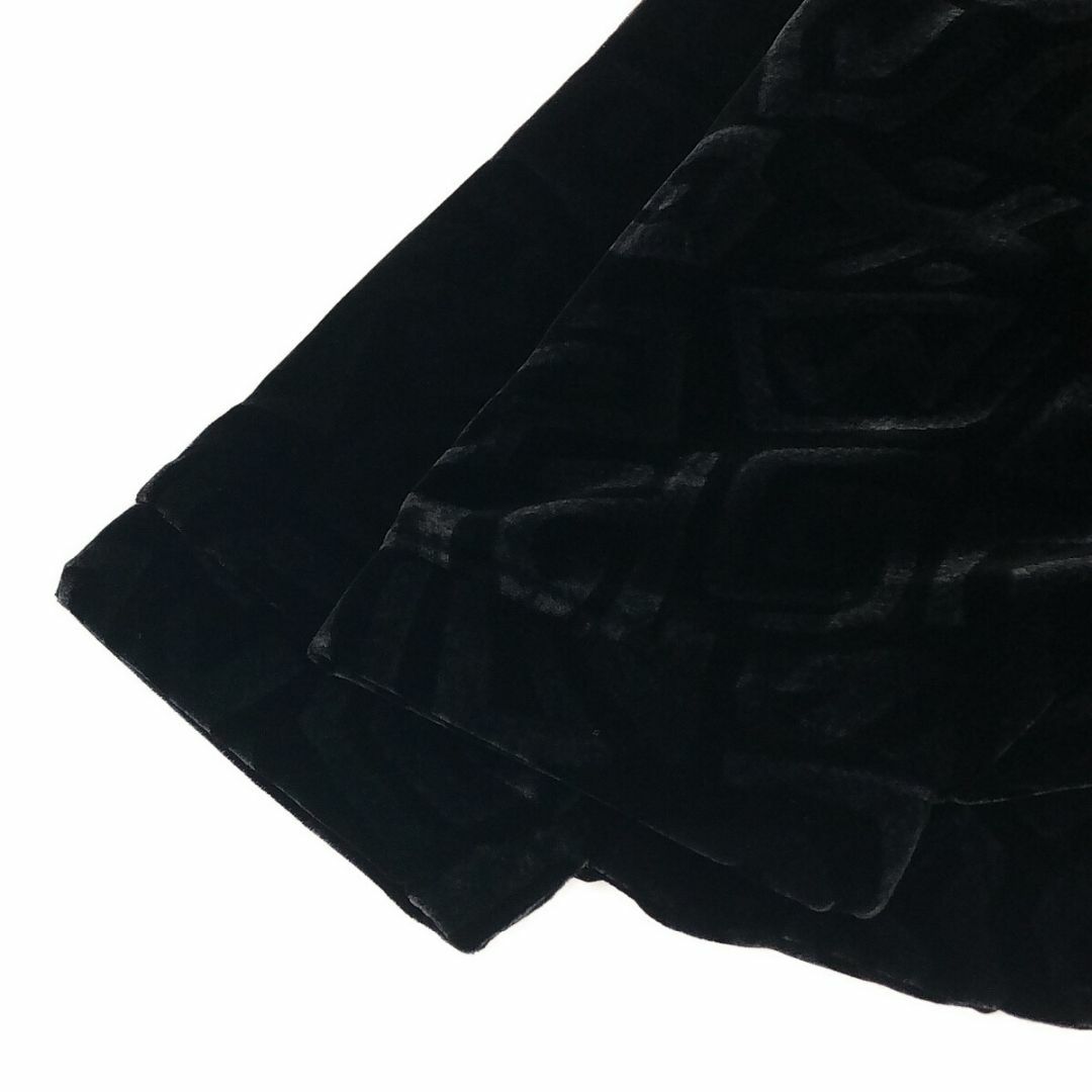 OUTERKNOWN(アウターノーン)のジャケット アウター 総柄 パイル レディース ブラック キュプラ レディースのジャケット/アウター(テーラードジャケット)の商品写真