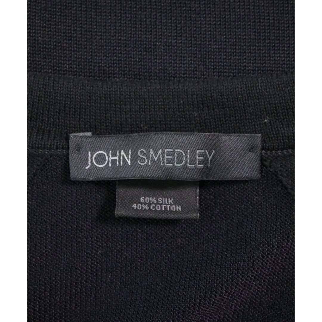 JOHN SMEDLEY(ジョンスメドレー)のJOHN SMEDLEY ジョンスメドレー ニット・セーター -(S位) 黒 【古着】【中古】 レディースのトップス(ニット/セーター)の商品写真