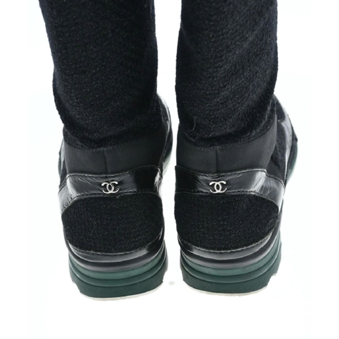 CHANEL(シャネル)のCHANEL シャネル シューズ（その他） EU38(24.5cm位) 黒 【古着】【中古】 レディースの靴/シューズ(その他)の商品写真