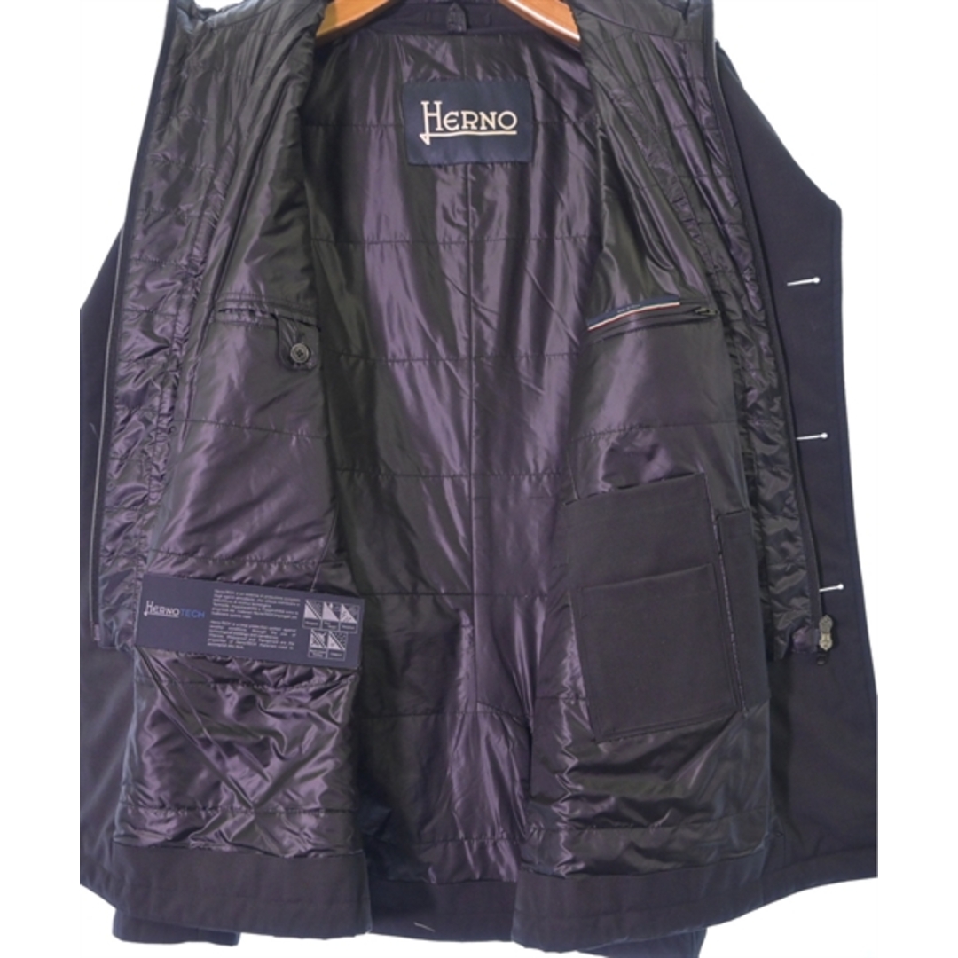 HERNO(ヘルノ)のHERNO ヘルノ コート（その他） 50(XL位) 黒 【古着】【中古】 メンズのジャケット/アウター(その他)の商品写真