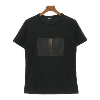 DUST ダスト Tシャツ・カットソー S 黒 【古着】【中古】(Tシャツ/カットソー(半袖/袖なし))