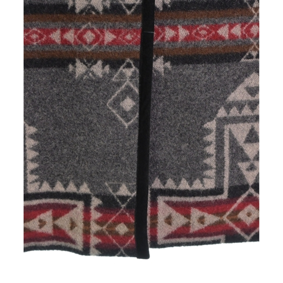 PENDLETON(ペンドルトン)のPENDLETON コート（その他） S グレーx赤xアイボリー等(総柄) 【古着】【中古】 メンズのジャケット/アウター(その他)の商品写真