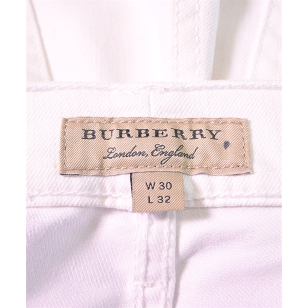 BURBERRY(バーバリー)のBURBERRY バーバリー パンツ（その他） 30(M位) 白 【古着】【中古】 メンズのパンツ(その他)の商品写真