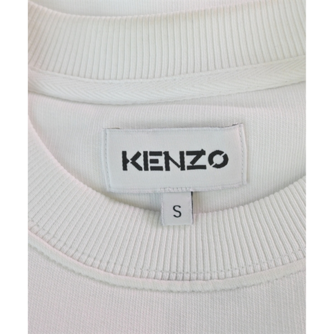 KENZO(ケンゾー)のKENZO ケンゾー スウェット S 白 【古着】【中古】 メンズのトップス(スウェット)の商品写真