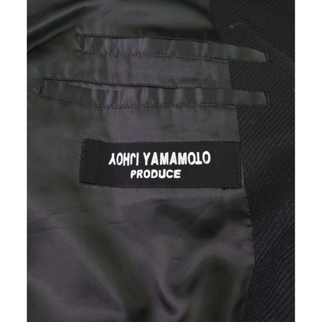 Yohji Yamamoto(ヨウジヤマモト)のYOHJI YAMAMOTO ヨウジヤマモト コート（その他） 2(S位) 黒 【古着】【中古】 メンズのジャケット/アウター(その他)の商品写真