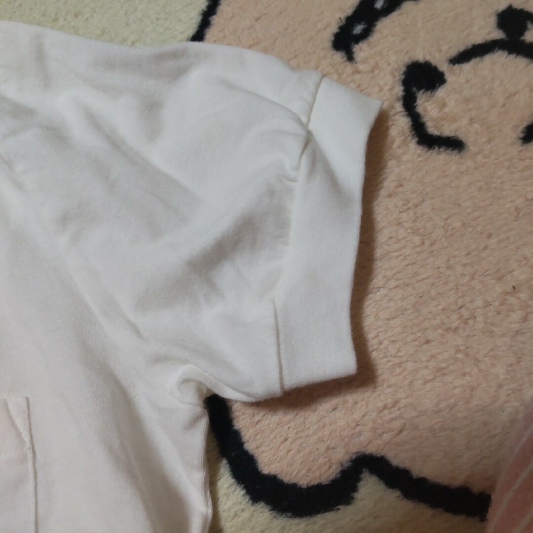 MARGARET HOWELL(マーガレットハウエル)のマーガレットハウエル　MHL カットソー　Tシャツ　レディース　白　半袖　綿 メンズのトップス(Tシャツ/カットソー(半袖/袖なし))の商品写真