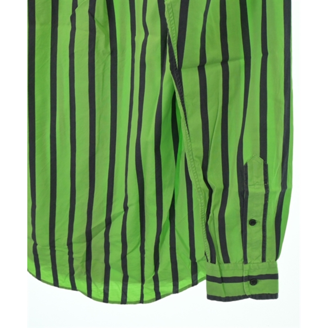 Ralph Lauren(ラルフローレン)のRalph Lauren カジュアルシャツ S 緑x黒(ストライプ) 【古着】【中古】 メンズのトップス(シャツ)の商品写真