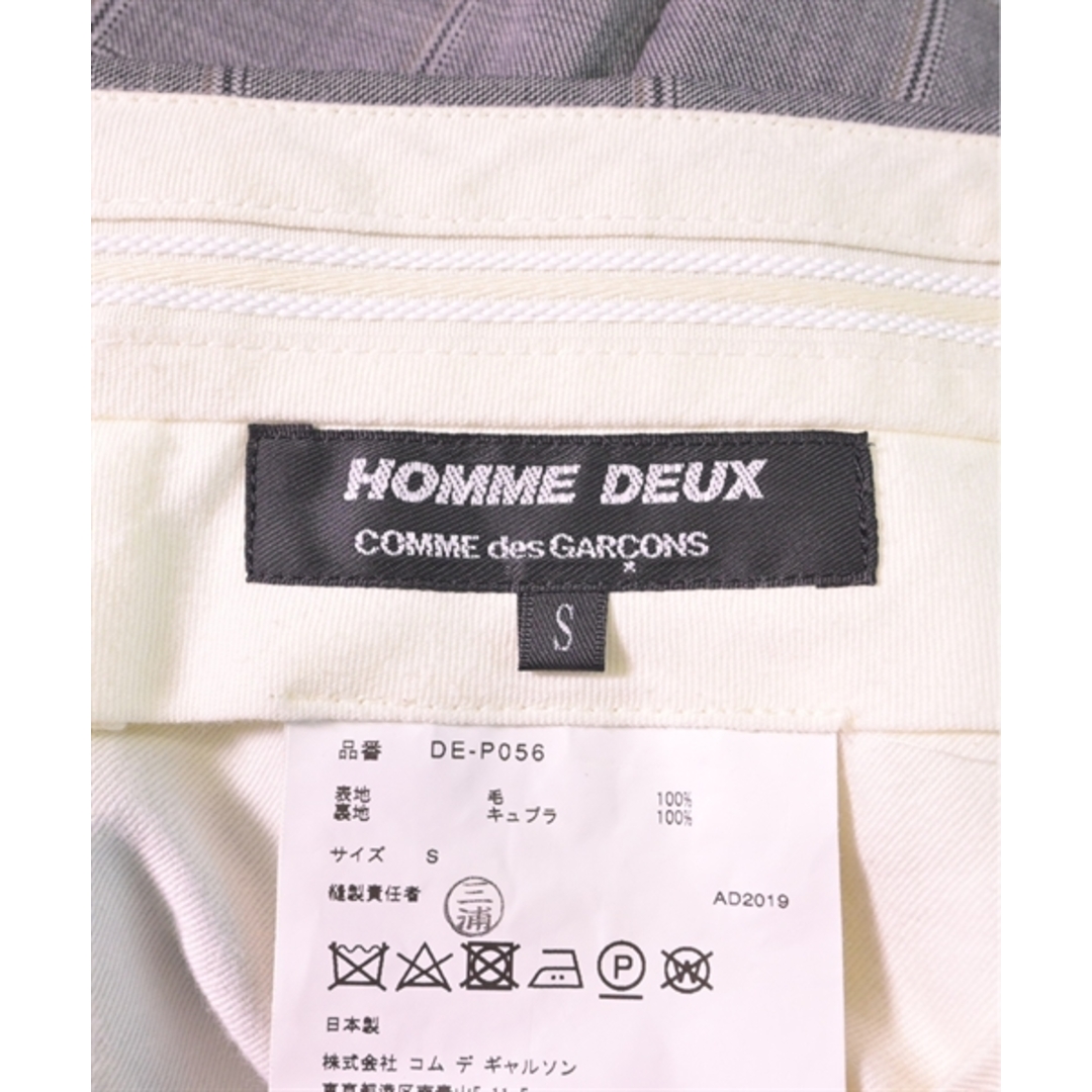 COMME des GARCONS HOMME DEUX(コムデギャルソンオムドゥ)のCOMME des GARCONS HOMME DEUX スラックス S 【古着】【中古】 メンズのパンツ(スラックス)の商品写真