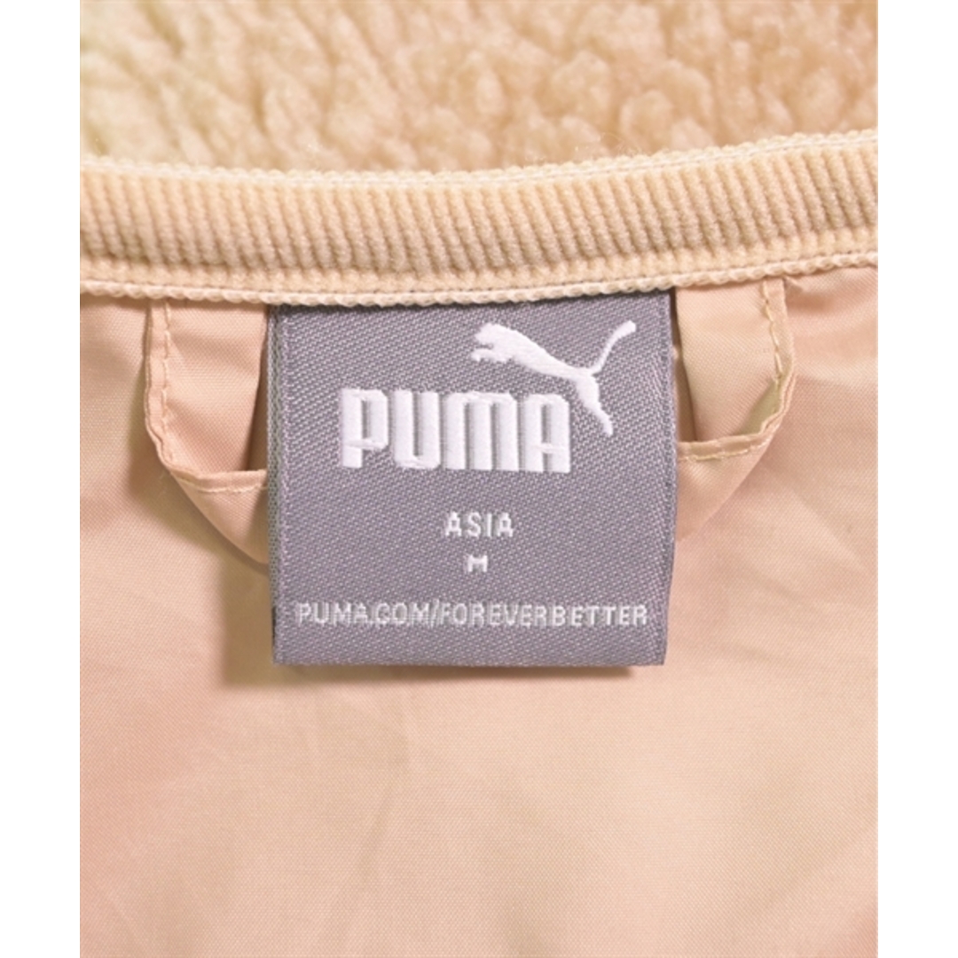 PUMA(プーマ)のPUMA プーマ ブルゾン（その他） M ベージュ 【古着】【中古】 レディースのジャケット/アウター(その他)の商品写真