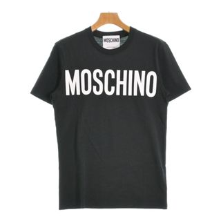 モスキーノ(MOSCHINO)のMOSCHINO モスキーノ Tシャツ・カットソー 44(S位) 黒 【古着】【中古】(Tシャツ/カットソー(半袖/袖なし))