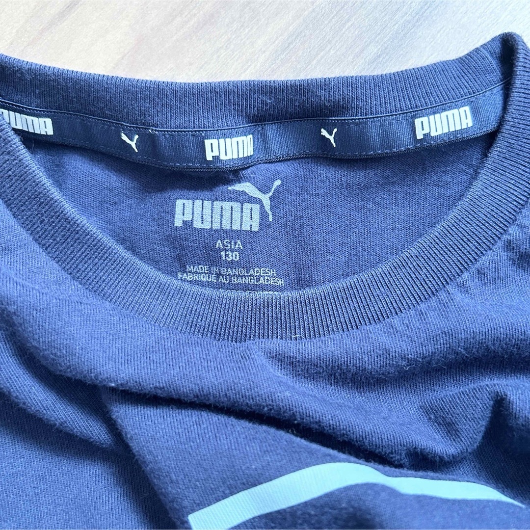 PUMA(プーマ)のプーマ PUMA 130cm 半袖Tシャツ 男の子半袖 女の子半袖 子ども半袖 キッズ/ベビー/マタニティのキッズ服男の子用(90cm~)(Tシャツ/カットソー)の商品写真