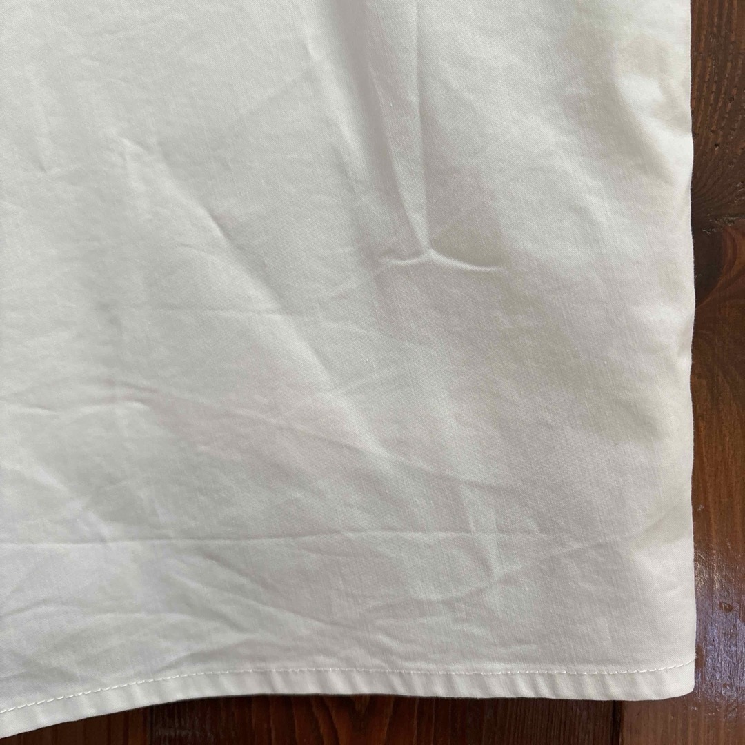 AOKI(アオキ)のAOKI  アンカーウーマン　半袖　裏地付　白　S レディースのトップス(シャツ/ブラウス(半袖/袖なし))の商品写真