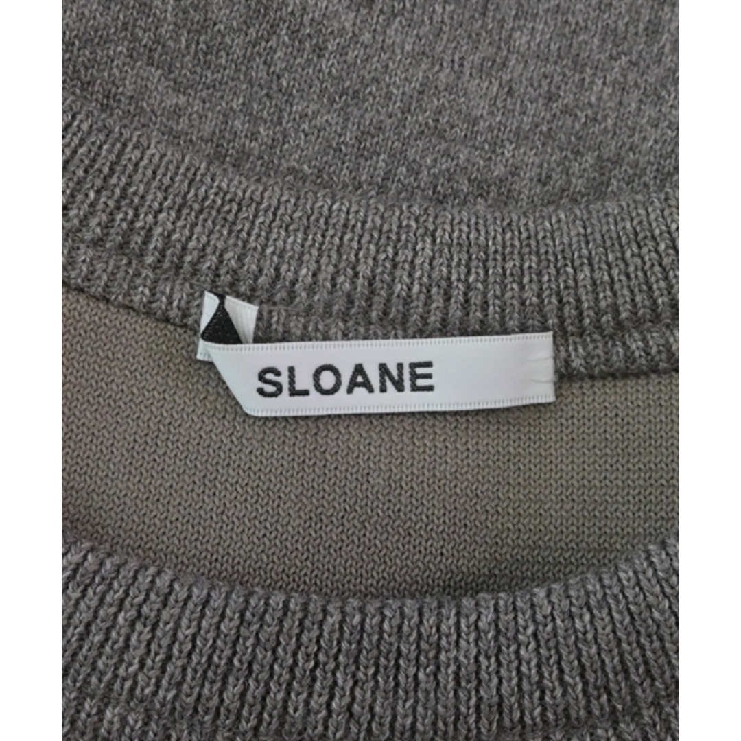 SLOANE(スローン)のSLOANE スローン ニット・セーター 4(XL位) 茶系 【古着】【中古】 メンズのトップス(ニット/セーター)の商品写真