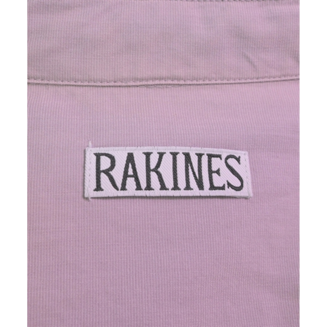 RAKINES ラキネス カジュアルシャツ 2(M位) ピンク 【古着】【中古】 メンズのトップス(シャツ)の商品写真