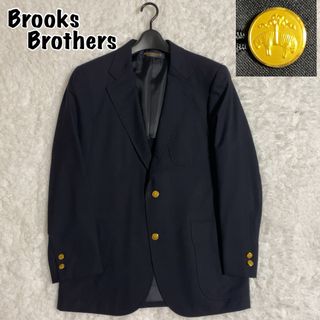 Brooks Brothers - 美品！Brooks Brothers  テーラードジャケット 紺ブレ 金ボタン