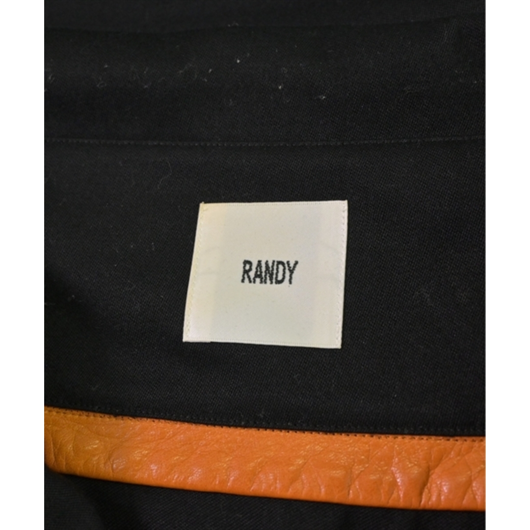 RANDY ランディー カジュアルシャツ 1(S位) 黒 【古着】【中古】 メンズのトップス(シャツ)の商品写真