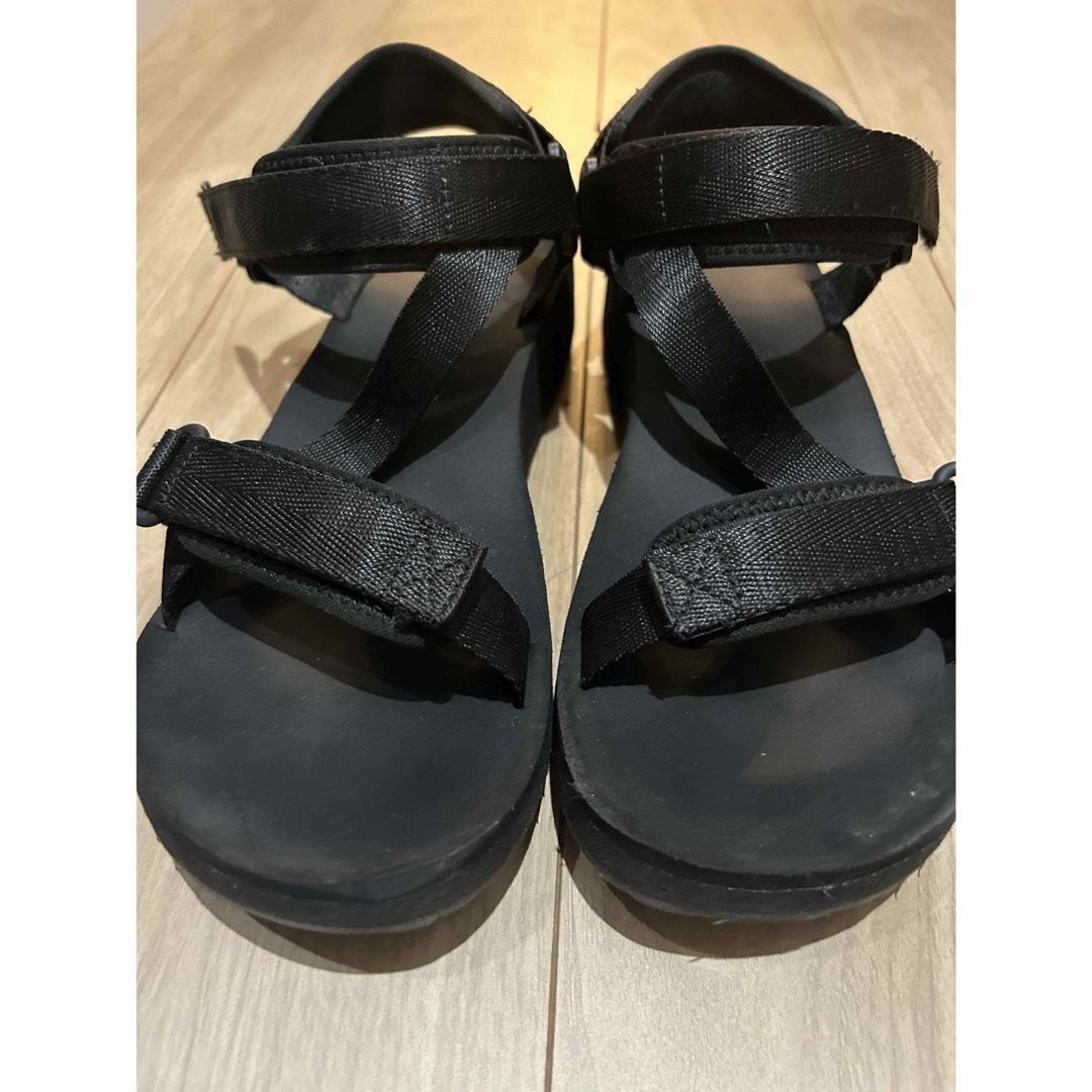 GU サンダル 黒 XL メンズの靴/シューズ(サンダル)の商品写真